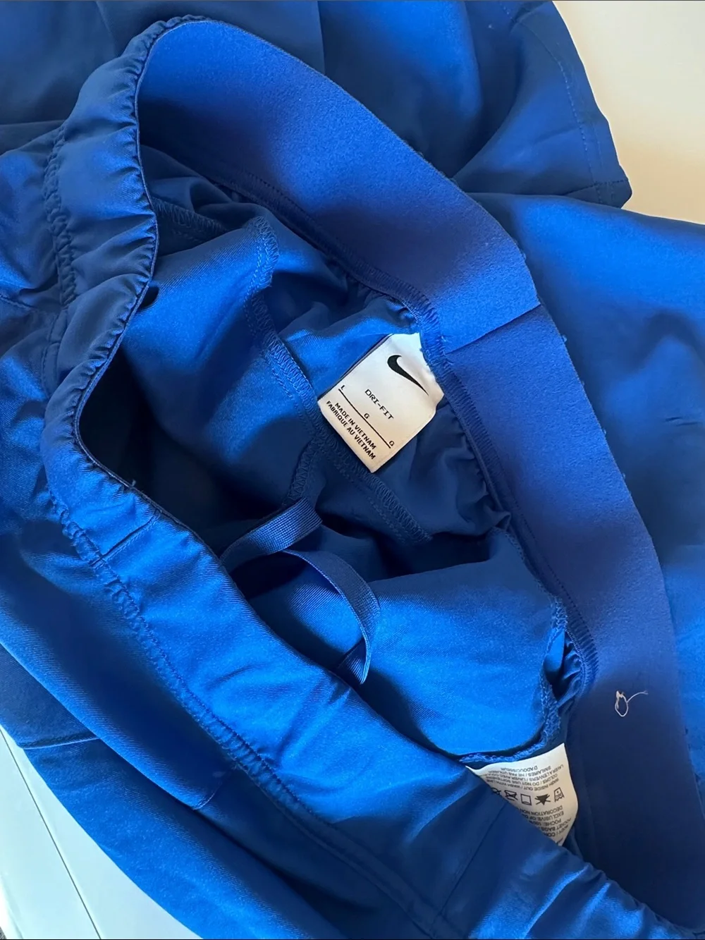 Nike Dri-Fit royal blue shorts
